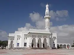 The Mosque of Islamic Solidarity in Mogadishu, Somalia. Largest mosque in the Horn of Africa.