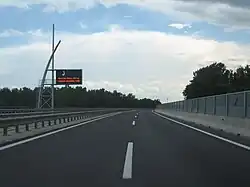 Bridge over Mura River, highway Vučja vas - Beltinci, Slovenia (2003)