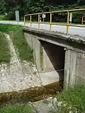 Trnava as a small brook at Gornji Mihaljevec