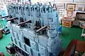 28–tonne, 400 hp Sulzer motor (1937) which powered a trawler