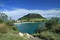 Mount Maunganui from Moturiki Island