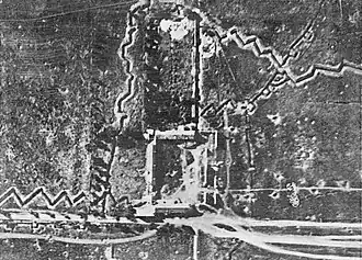 Mouquet Farm and its defences, June 1916