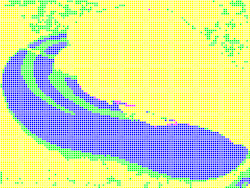 Quadrant assignment for colour reconstruction (Russell's software)