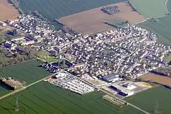 Aerial view of Moussy-le-Vieux, 2023