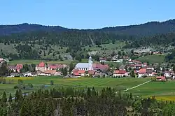 A general view of Mouthe