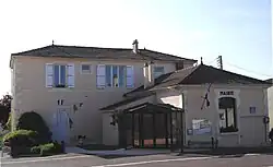 The town hall in Mouzeuil-Saint-Martin