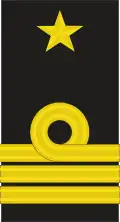 Capitão de mar e guerra (Mozambique Naval Command)