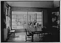 Dining room, view to loggia