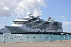 Image 9MS Marina docked at Martinique (from Tourism in Latin America and the Caribbean)