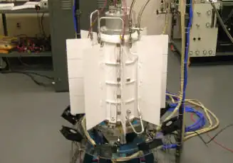 Image 59The multi-mission radioisotope thermoelectric generator (MMRTG), used in several space missions such as the Curiosity Mars rover (from Nuclear power)