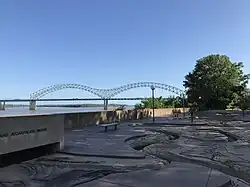 Hydraulic scale model of Mississippi
