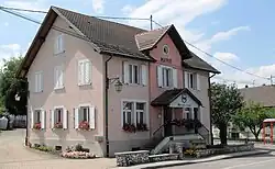 The town hall in Muespach-le-Haut