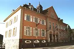 The town hall in Muhlbach