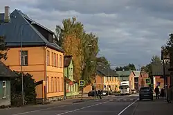 Main street in Abja-Paluoja