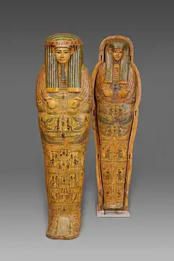 Sarcophagus of Menkheperre, Metropolitan Museum of Art.[1]