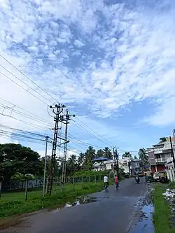 Mundamveli's Main Street also referred to as Mundamveli Street
