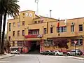 Correos de Chile (Post office) and Curicó's Municipalidad (City hall)
