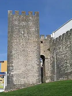 Albarrana tower in the castle of Loulé (Portugal)