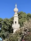 The minaret
