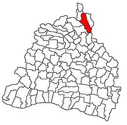 Location in Dolj County