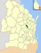 Location within Queensland