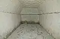 Inside the sarcophagus