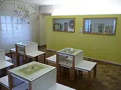 Visitors can play some of the exhibited games.