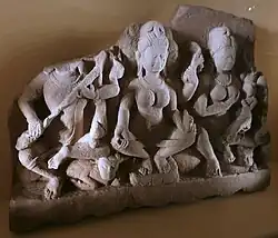 Shiva and his mother, 10th century AD, from India