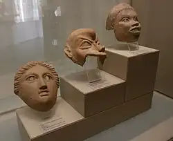 Ancient Greek theatrical masks