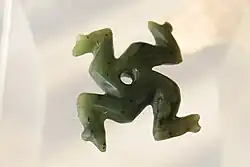 Jade pendant, Karanovo culture