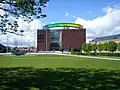 Entrance from the park at The Concert Halls