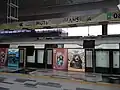 Kajang-bound platform at the station