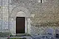 Side door of church