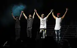 O-Town performing on the My2K Tour in 2016.