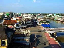 The downtown of Mỹ Tho