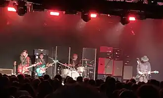 My Bloody Valentine performing in 2025