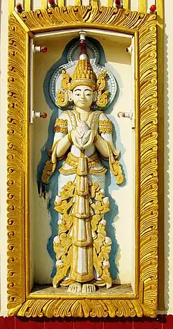 Image 42Sculpture of Thagyamin nat (from Culture of Myanmar)