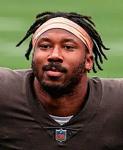 2017 first overall pick Myles Garrett holds the single season sack record