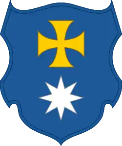 Coat of arms of the Myrhorod regiment of the Cossack Hetmanate (1625-1782)