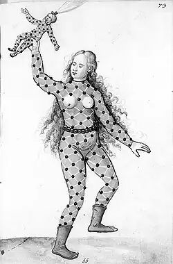 A a wild woman