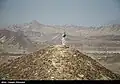 A NAJA border guard ranger on the Iran-Pakistan border keeping watch