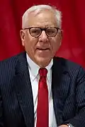 American billionaire, co-founder and co-chairman of The Carlyle Group David Rubenstein (B.A. 1970)[390]