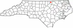 Location of Macon, North Carolina