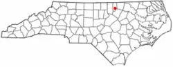 Location of South Henderson, North Carolina
