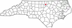 Location of Stem, North Carolina
