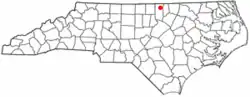 Location of Stovall, North Carolina