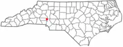 Location of Westport, North Carolina