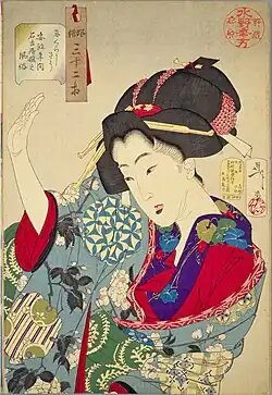 Disagreeable: Habits of a young woman of Nagoya in the Ansei era