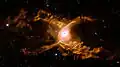 The Red Spider Nebula imaged by the Hubble Space Telescope