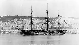 The cruiser Iphigénie (1881)